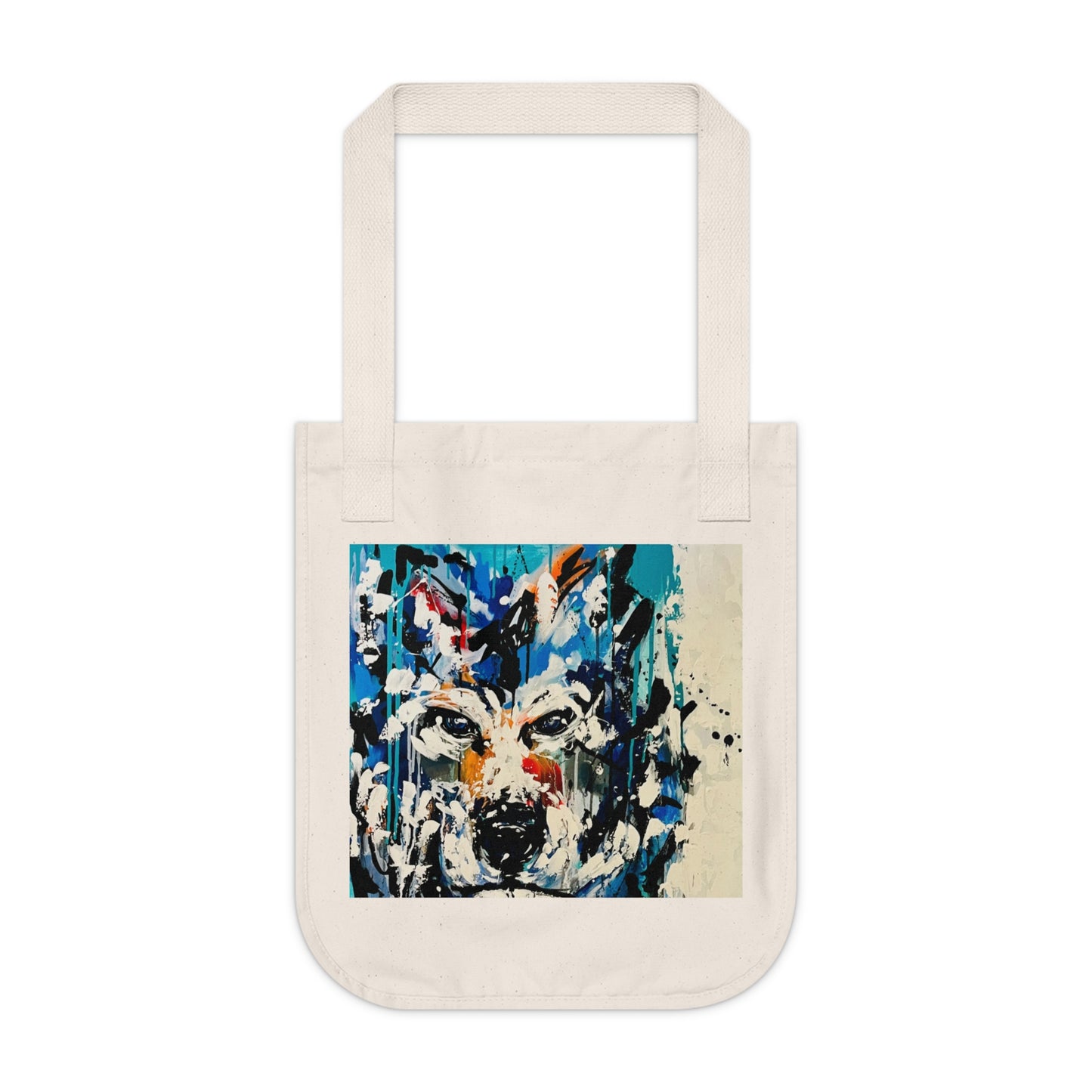 Tragetasche aus Bio-Canvas LA LOBA