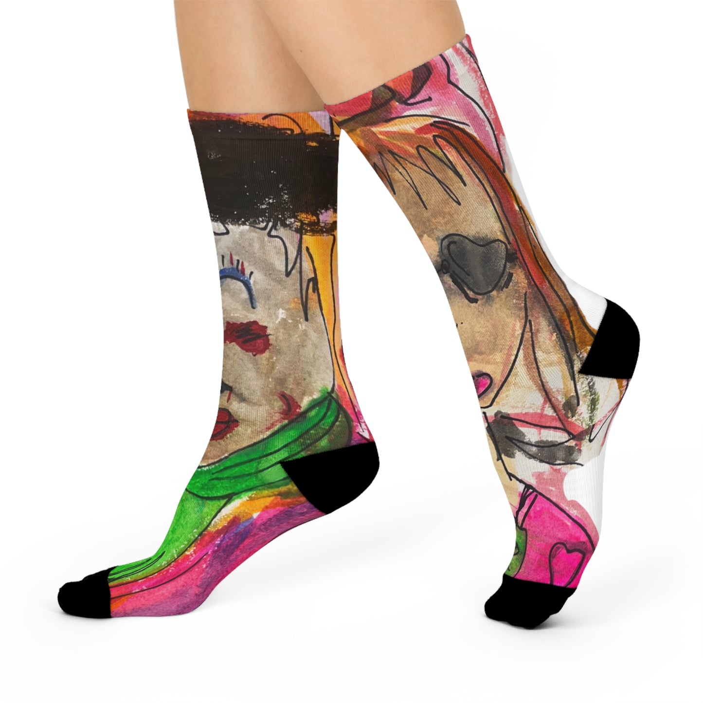 Gepolsterte Crew-Socken MAIA