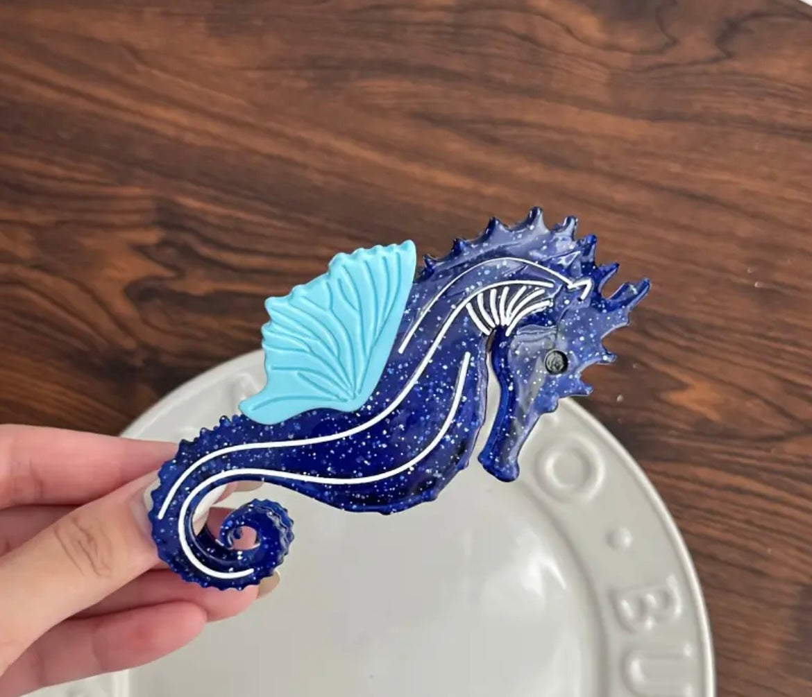Seahorse Hair Clip