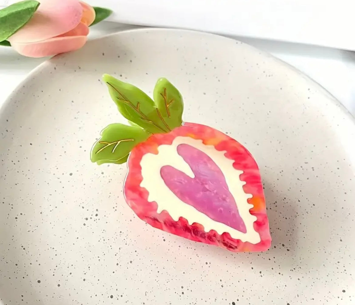Strawberry Hair Clip